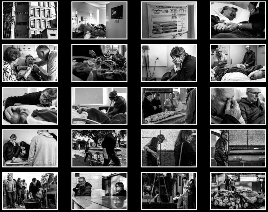 Coletânea Fotográfica retrata os ciclos da vida e da despedida através das lentes de Luciano Steffler A fotografia tem o poder de eternizar momentos, contar histórias e despertar reflexões profundas. É com essa proposta que o fotógrafo Luciano Steffler apresenta sua mais recente coletânea fotográfica, um trabalho documental que aborda, com sensibilidade e respeito, os diferentes momentos que envolvem o fim da vida, o luto e a despedida. Narrativa em preto e branco Composta por imagens em preto e branco, a série conduz o observador por uma narrativa marcada pela emoção e pela humanidade. Os registros retratam desde os cuidados hospitalares e a presença constante dos familiares até os momentos de despedida, homenagens e sepultamento, revelando sentimentos que fazem parte da experiência humana universal. Mais do que documentar a dor da perda, a coletânea evidencia a força dos laços afetivos, o acolhimento entre familiares e amigos e a importância da memória na construção das histórias de vida. Cada fotografia captura gestos, olhares e expressões que traduzem amor, saudade, respeito e solidariedade. Sensibilidade e impacto visual A opção pelo preto e branco confere às imagens um caráter atemporal e artístico, destacando emoções e detalhes que muitas vezes passam despercebidos. O resultado é uma obra de grande impacto visual e social, capaz de provocar uma reflexão sobre a finitude da vida e a valorização dos momentos compartilhados com aqueles que amamos. A coletânea de Luciano Steffler reafirma a fotografia como uma poderosa ferramenta de expressão artística e documental, transformando experiências íntimas em um convite à reflexão sobre a existência, a memória e os vínculos que permanecem mesmo após a despedida. "Cada imagem guarda uma história. Cada despedida preserva uma memória. E toda memória merece ser lembrada." — Luciano Steffler Serviço Para conhecer mais sobre a coletânea e acompanhar o trabalho do fotógrafo, acesse o site oficial www.studiosteffler.com.br ou siga o perfil no Instagram: @studiosteffler.