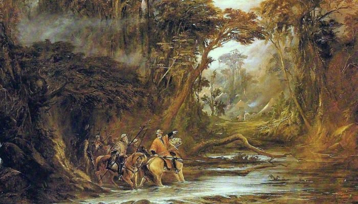 "Passagem do Chaco" (1871), de Pedro Américo. (Foto: Museu Histórico Nacional /Domínio Público)