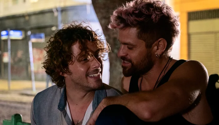 Caio Macedo e Alejandro Claveaux, protagonistas do longa (Foto: Íra Barillo/Divulgação)